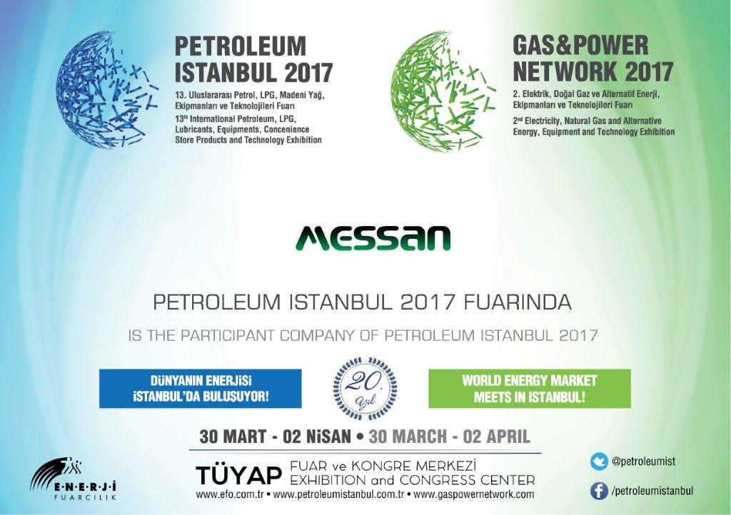Messan, ‘Petroleum Istanbul 2017’de