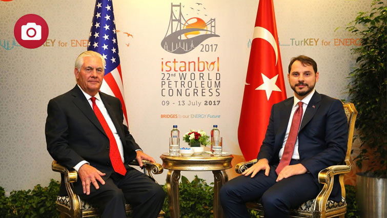 Bakan Albayrak’tan yoğun enerji diplomasisi