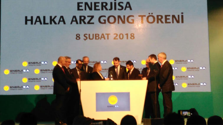 Enerjisa Halka Arz Gong Töreni Borsa İstanbul’da gerçekleşti