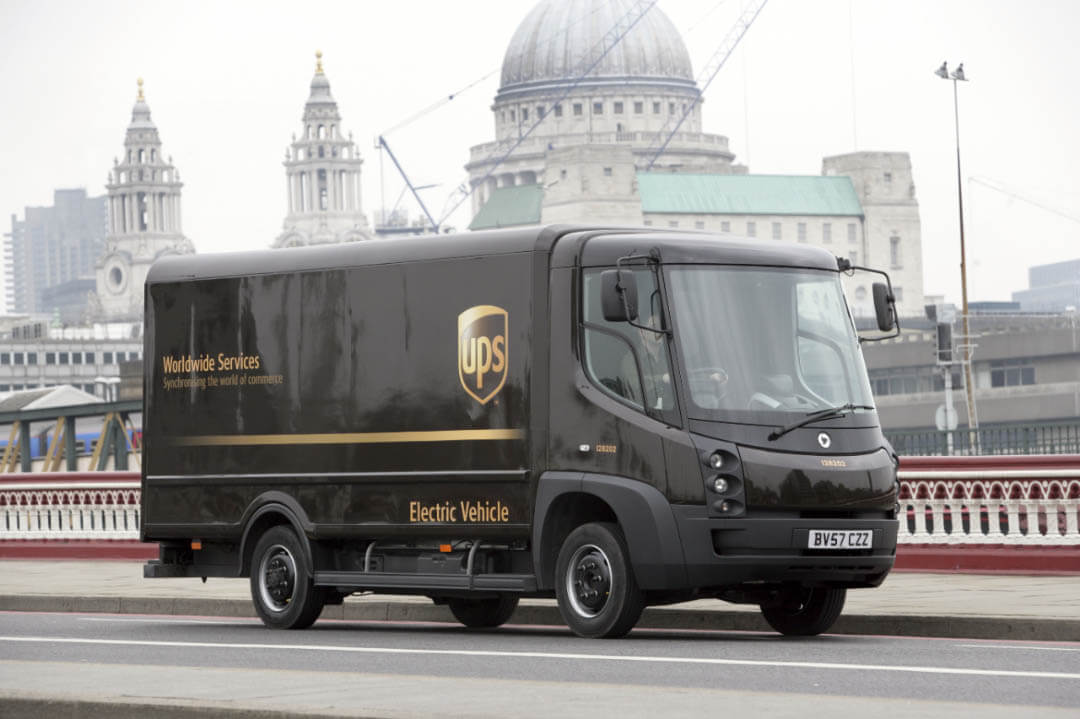 UPS, elektrikli teslimat filosu için Londra’da akıllı ağ sistemine geçiyor