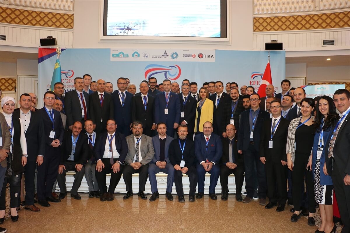 Kazakistan’da 3. Uluslararası Ekonomi, Finans ve Enerji Kongresi başladı 