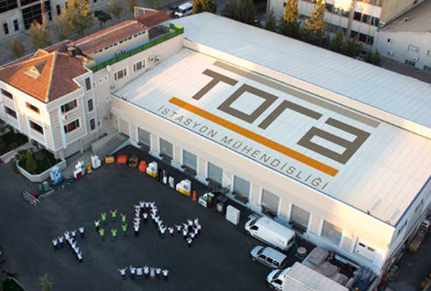 Tora’dan hijyenik istasyon tuvaletleri için Ozonmatik