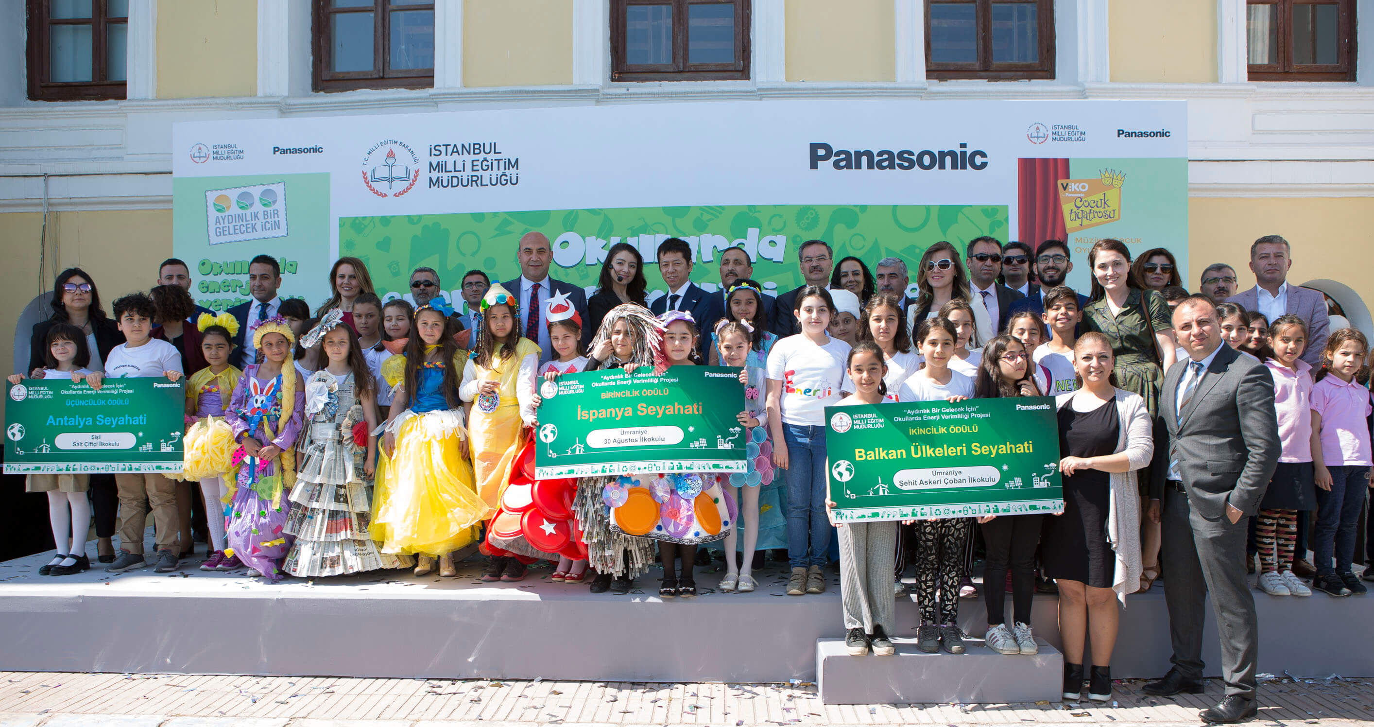 Panasonic Eco Solutions Türkiye, örnek okulları ödüllendirdi