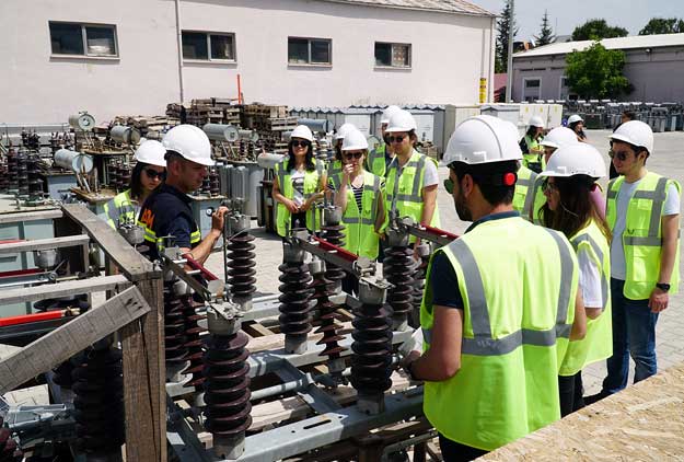 ADM ve GDZ Elektrik Dağıtım IEEE grubunu ağırladı