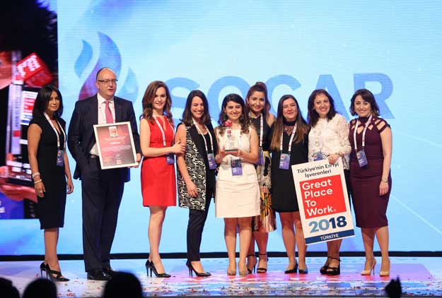 SOCAR Türkiye’ye En İyi İşveren Ödülü