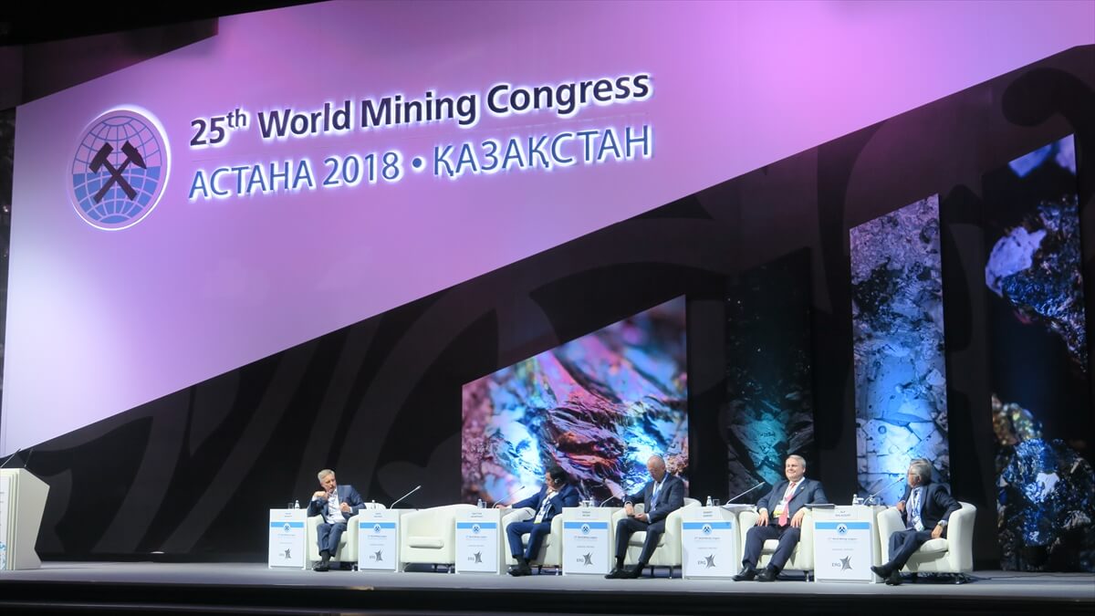Kazakistan’da 25. Dünya Madencilik Kongresi başladı 
