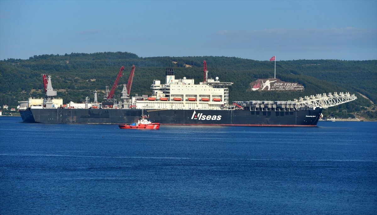 Pioneering Spirit, TürkAkım için geri döndü