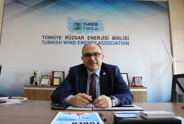 Türkiye’nin rüzgar kurulu gücü 7 bin MW oldu