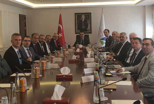 GAZBİR Yönetimi Bakan Fatih Dönmez’i ziyaret etti