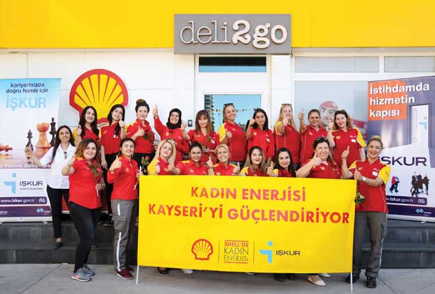 Shell&Turcas kadın çalışanlarla güçleniyor