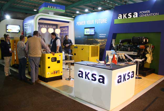 Aksa Jeneratör, Güney Afrika Electra Mining fuarında