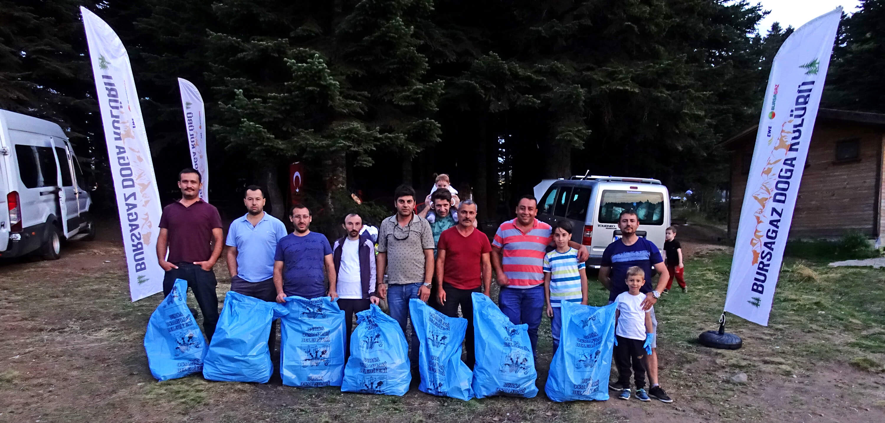 Bursagaz Doğa Kulübü, Uludağ’da çöp topladı