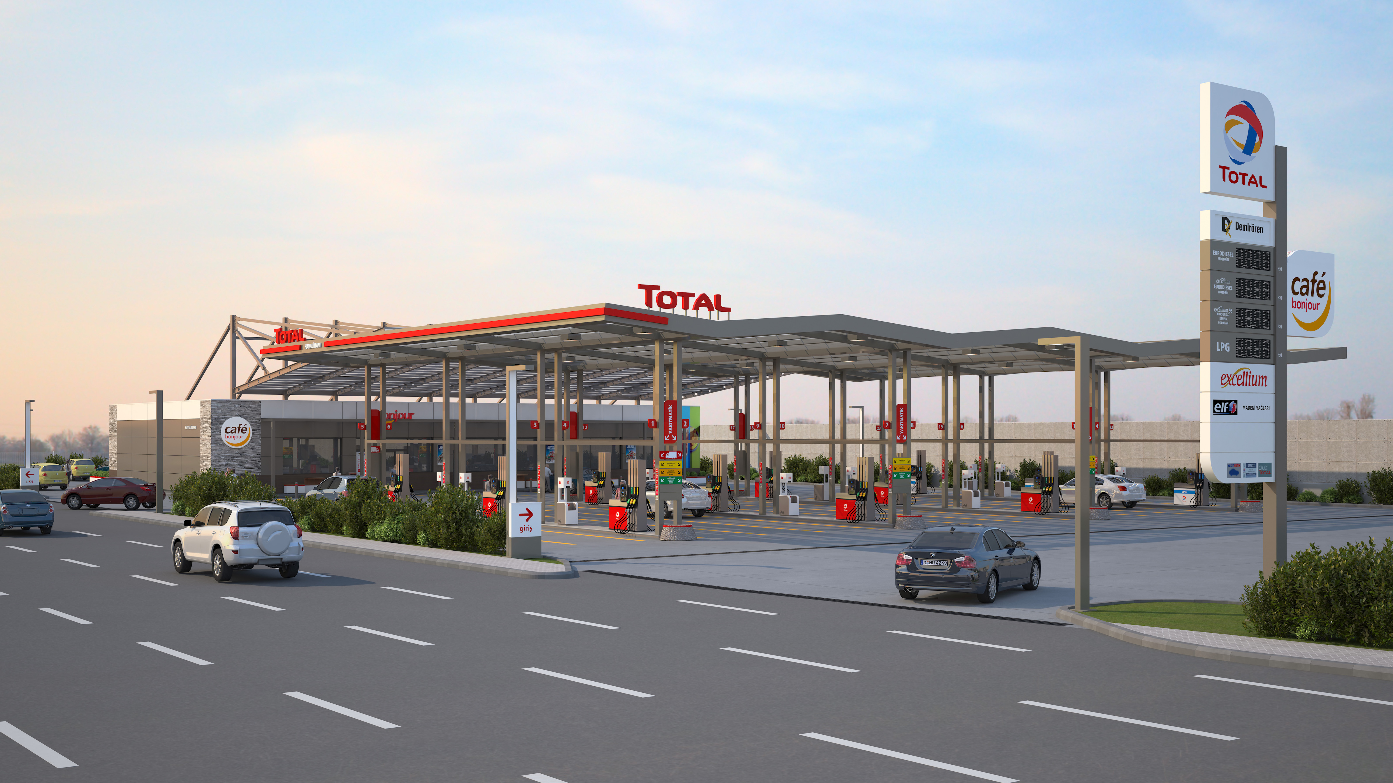 İstanbul Yeni Havalimanı’nın akaryakıt istasyonu TOTAL olacak