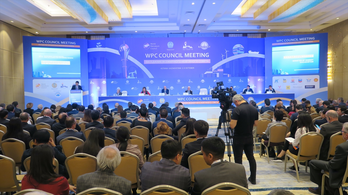 Kazakistan’daki Dünya Petrol Konseyi Toplantısı başladı