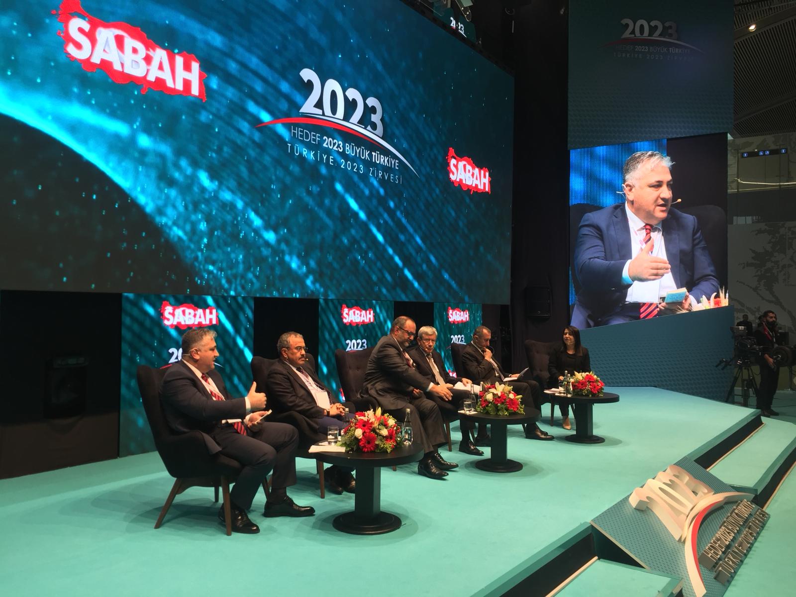 Hedef 2023 Büyük Türkiye Zirvesi kapsamında Milli Enerji Paneli düzenlendi