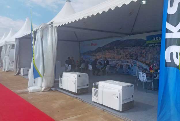 Aksa Jeneratör Boat Show’da