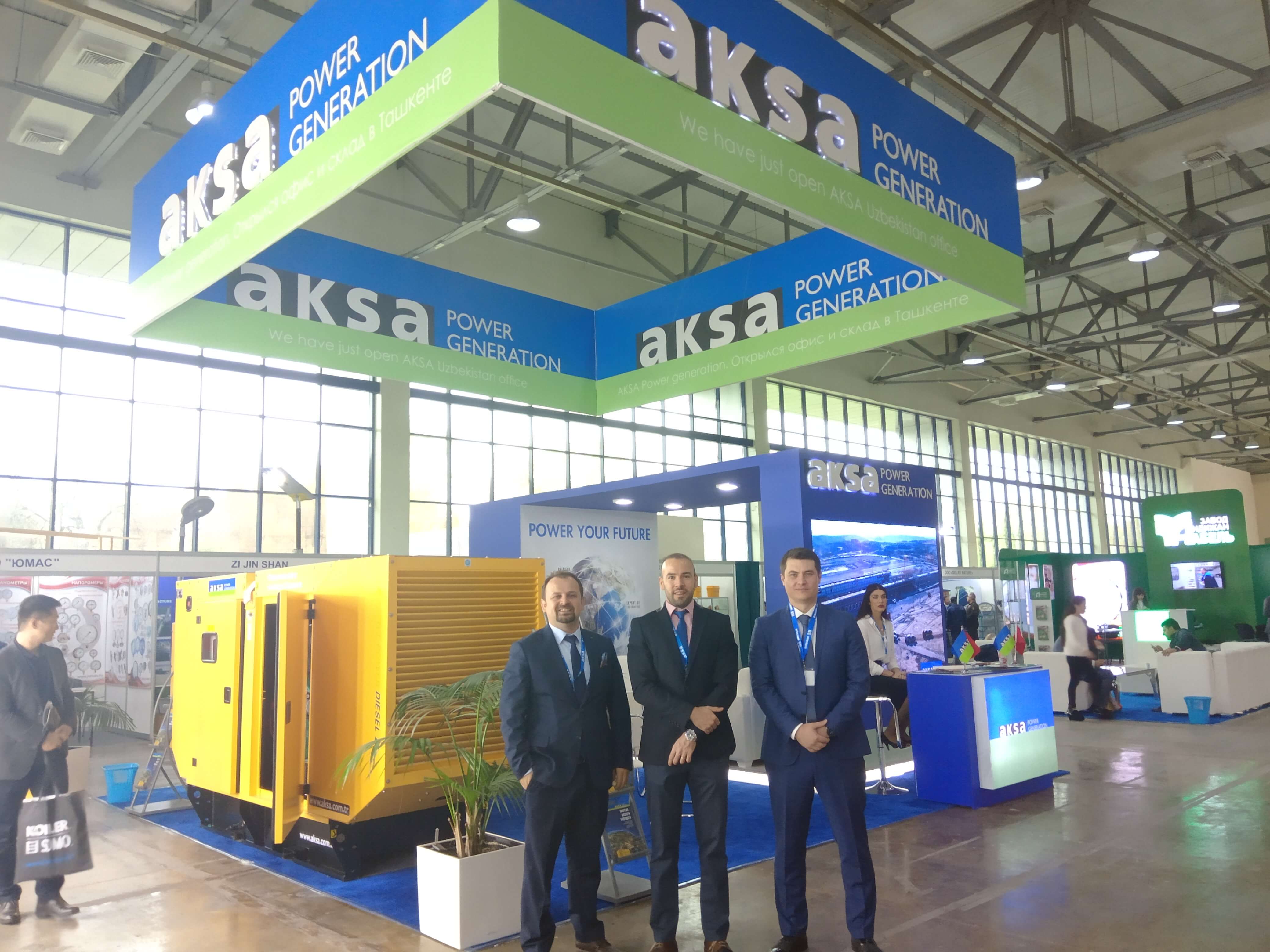 Aksa Jeneratör Uzenergy Expo Fuarı’nda
