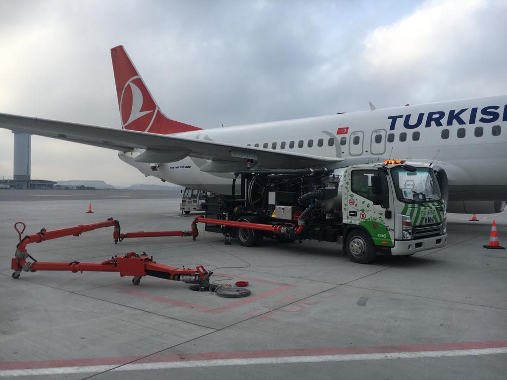 Dünyanın en büyük yakıt ikmal sistemi, İstanbul Havalimanı’nda