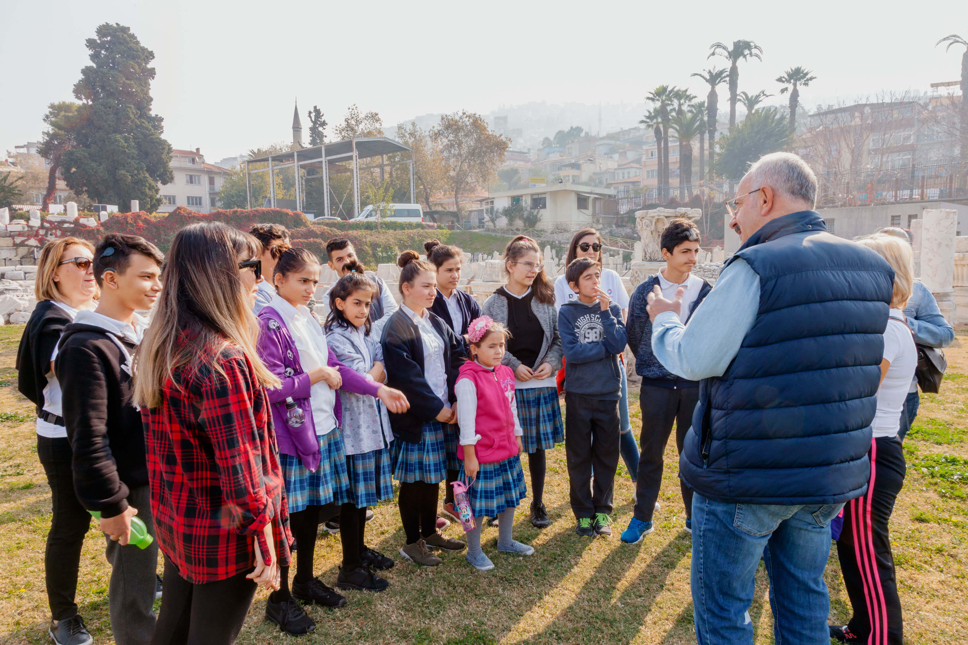 TOTAL ile çocuklar tarihi yerinde öğreniyor
