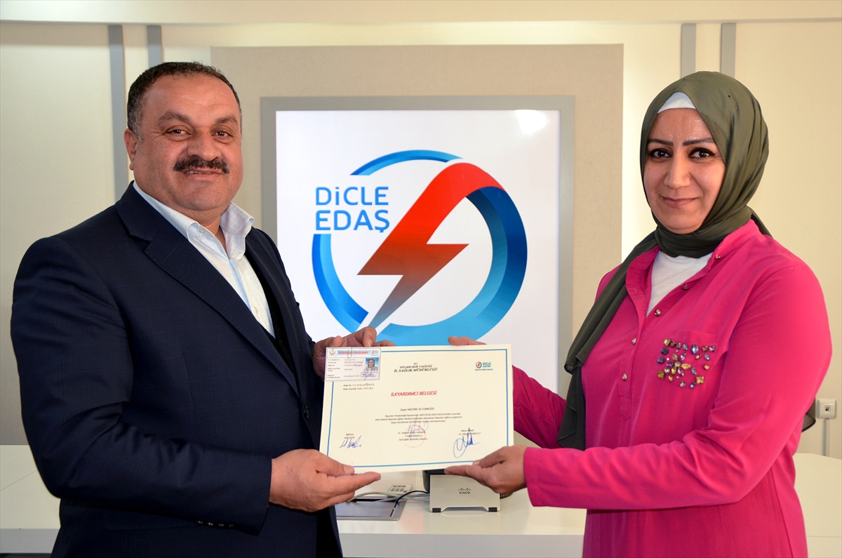Dicle Elektrik’ten çalışanlarına ilk yardım eğitimi