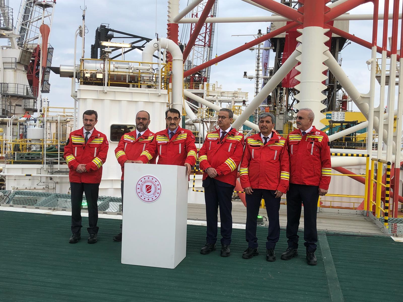 Türkiye’nin Doğu Akdeniz’deki ikinci sondajı Mersin’deki törenle başladı