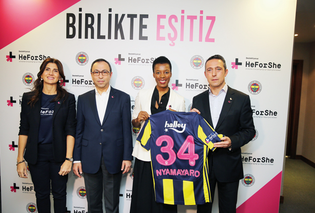Fenerbahçe ve HeForShe Tüpraş desteği ile güçlerini birleştirdi