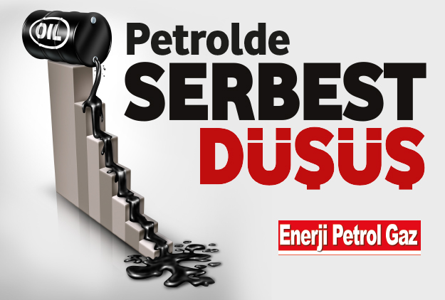 petrolde serbest düşüş