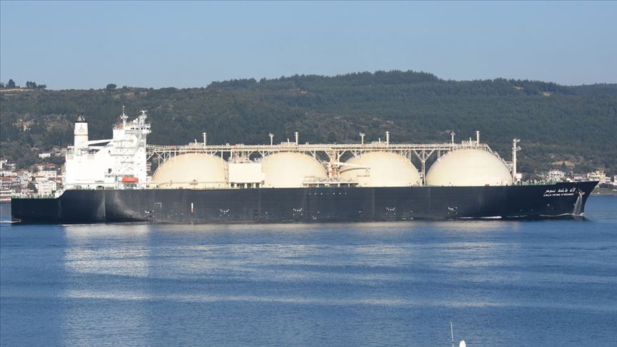 ABD’den yola çıkan LNG gemisi 21 Ocak’ta Türkiye’ye ulaşacak
