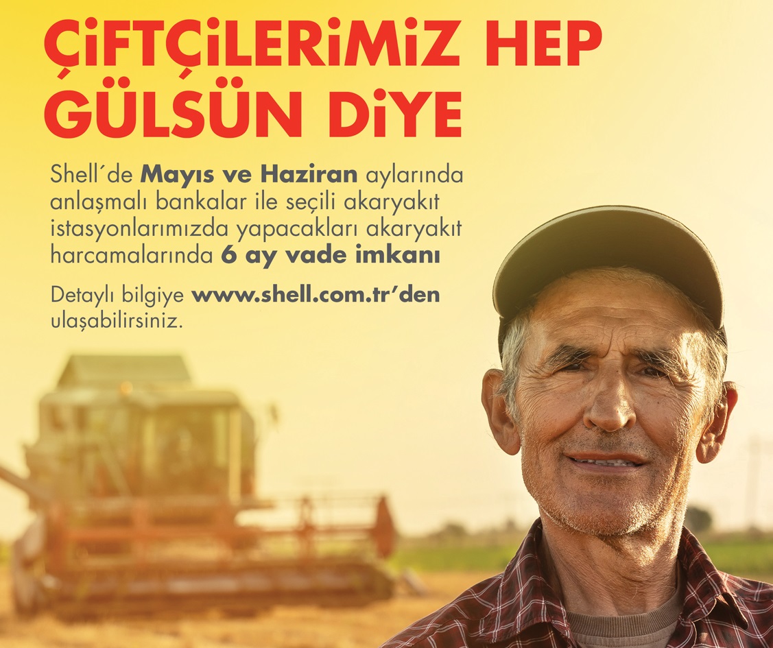 Shell & Turcas’tan çiftçilerin yüzünü güldürecek destek
