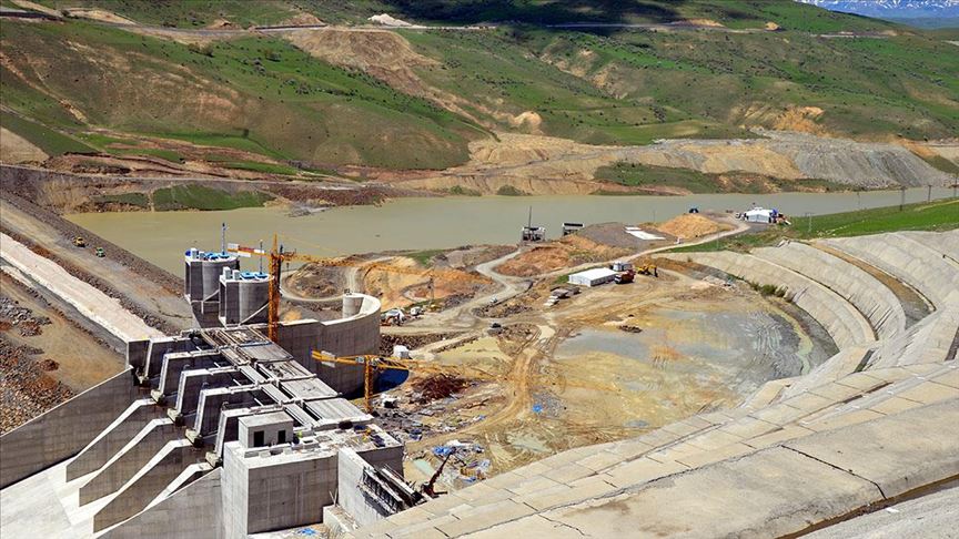 Alparslan 2 Barajı enerji üretimine hazırlanıyor