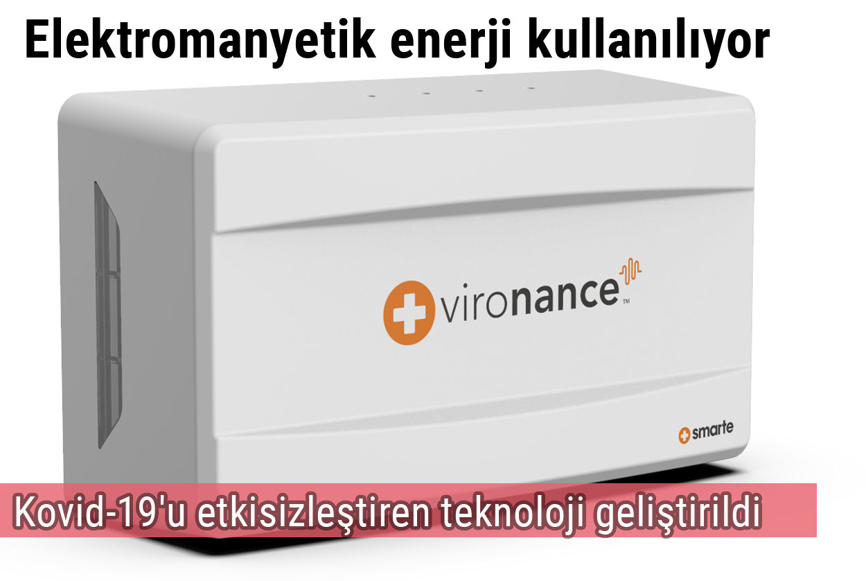 Elektromanyetik enerjiyle Kovid-19’u etkisizleştiren teknoloji geliştirildi