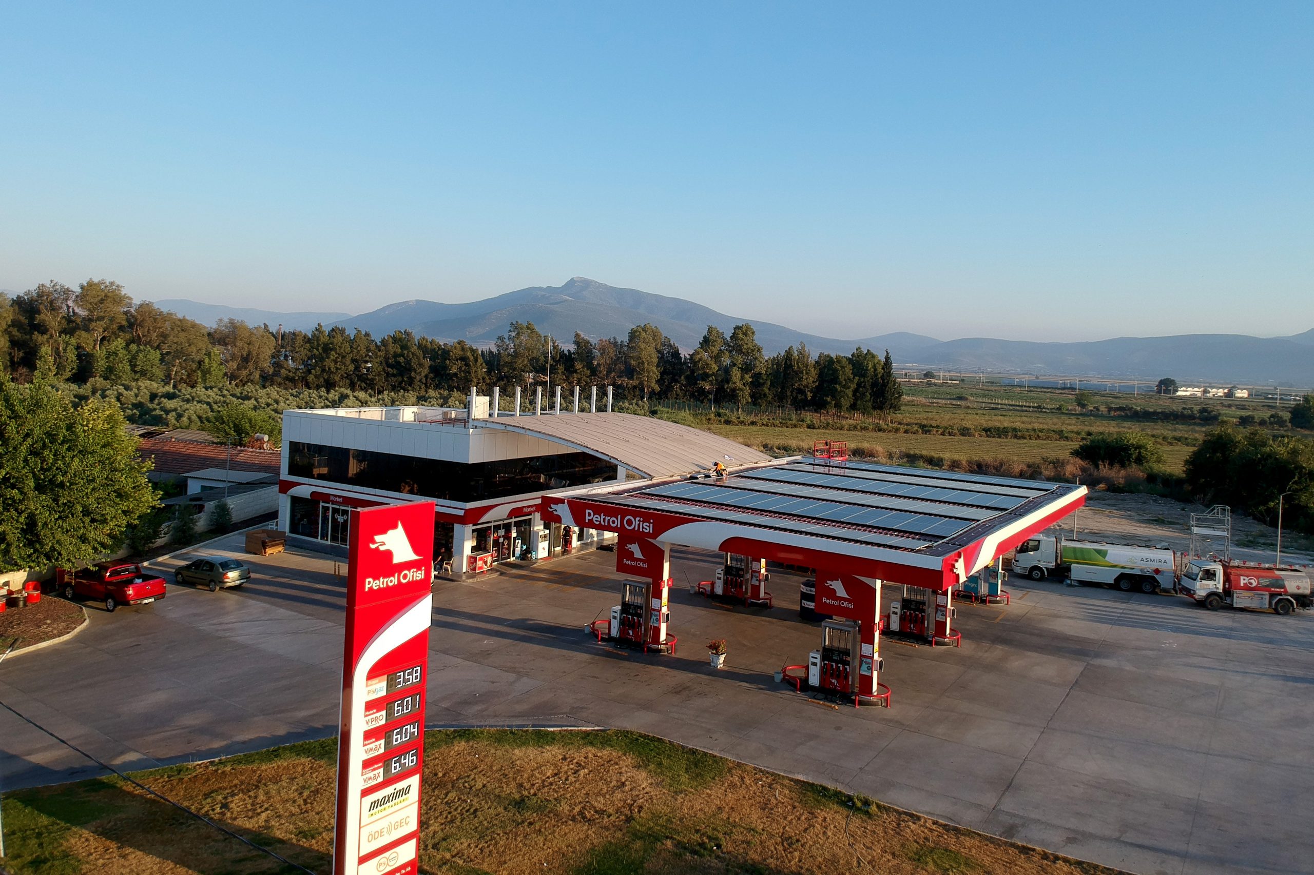 Petrol Ofisi’nde güneş enerjili istasyon sayısı artıyor