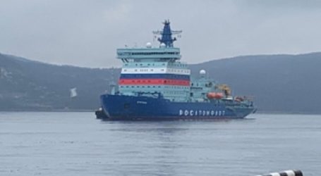 “Arktika” nükleer buzkıran gemisi, Murmansk’ta kayıtlı bulunduğu limana ulaştı
