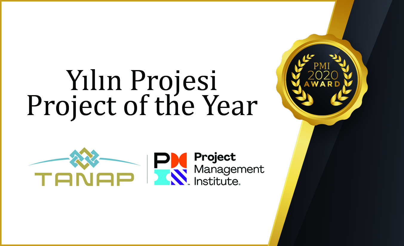 TANAP’a uluslararası “Yılın Projesi” ödülü