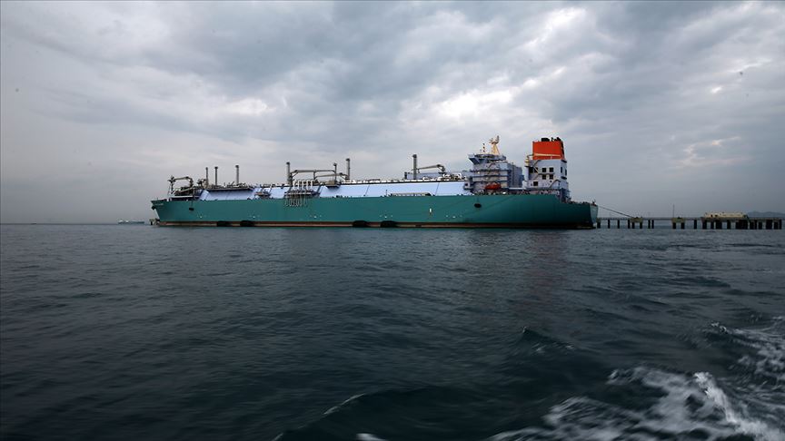 Nijerya’dan yola çıkan LNG gemisi 20 Ocak’ta Türkiye’ye ulaşacak