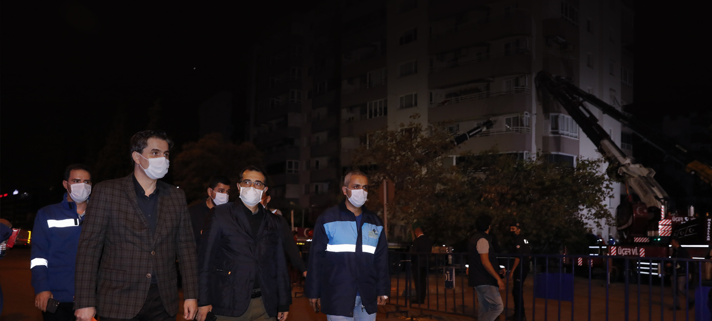 “Enerji hatlarındaki kesintiler süratle gideriliyor”