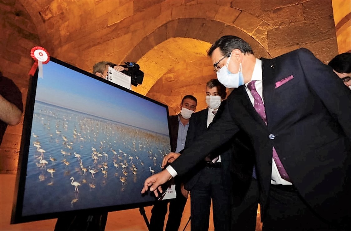 BOTAŞ’tan Fotoğraflarla Tuz Gölü Habitatı Sergisi