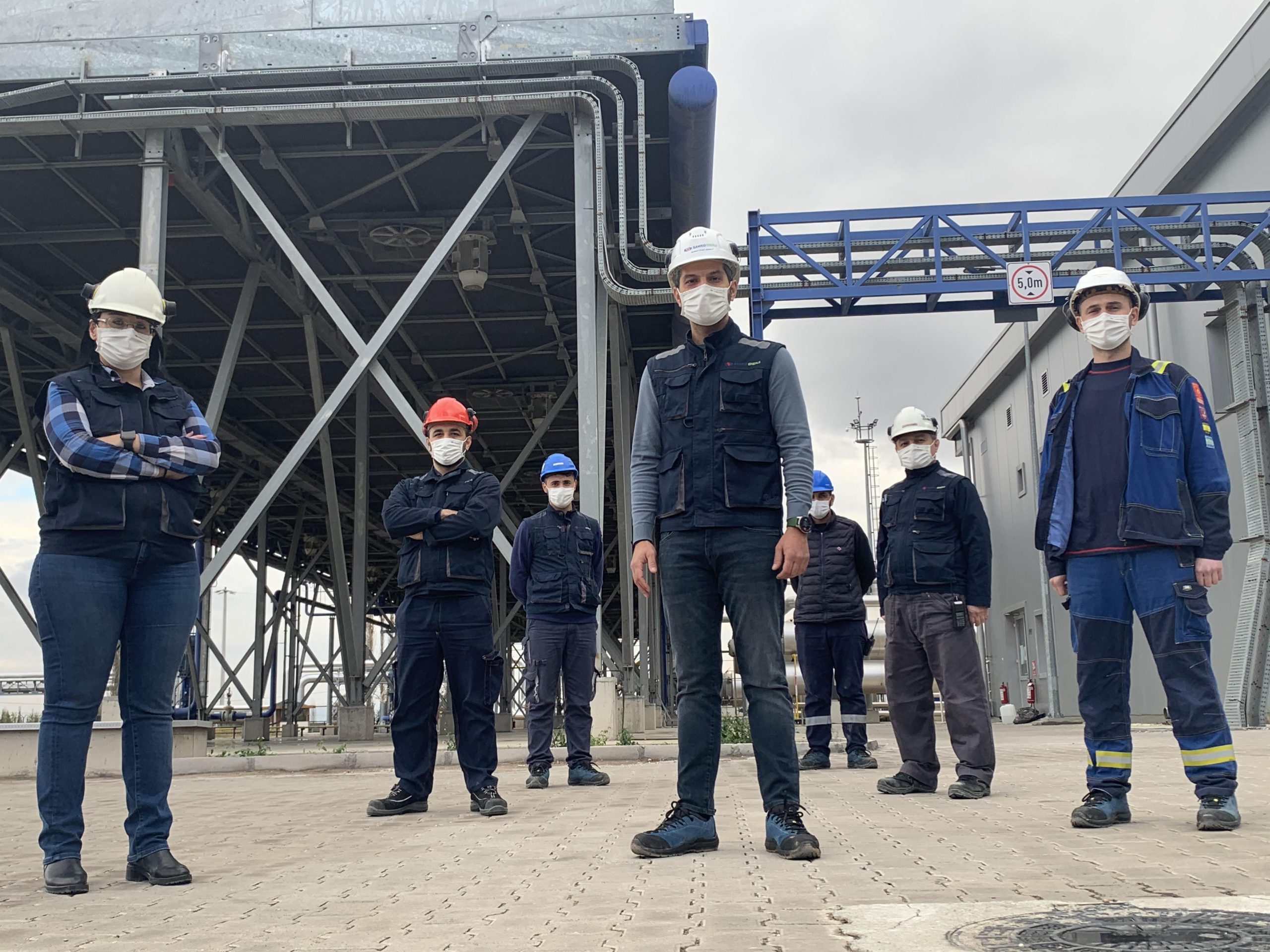 Sanko Enerji’nin Salihli Jeotermal Santrali’ne TSE Covid-19 Güvenli Üretim Belgesi