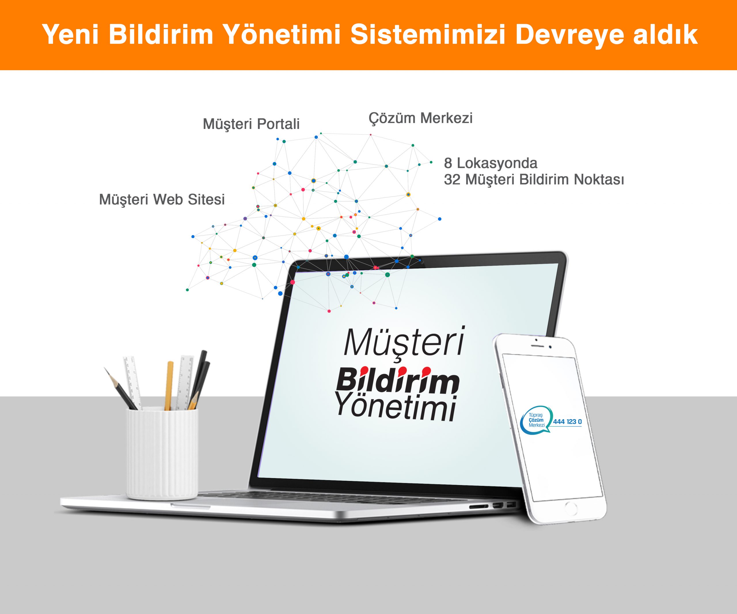 Tüpraş, Yeni Müşteri Bildirim Yönetim Sistemini devreye aldı