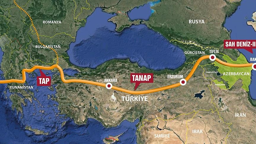 Trans Adriyatik Boru Hattı’nda ticari gaz akışı başladı