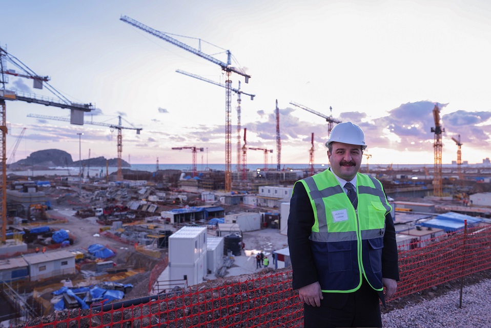 “Akkuyu 2023 yılının sonunda ilk reaktör devreye alınacak ve burada elektrik üretilmeye başlayacak”