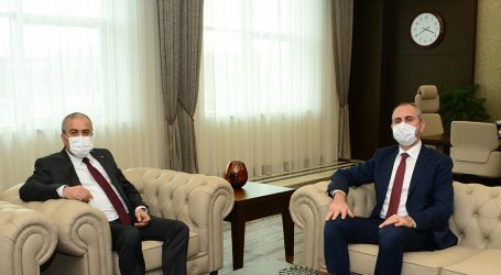 Adalet Bakanı Abdulhamit Gül, EPDK Başkanı Yılmaz’ı ziyaret etti