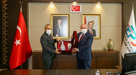 TBMM Başkanı Mustafa Şentop, EPDK Başkanı Mustafa Yılmaz’ı ziyaret etti