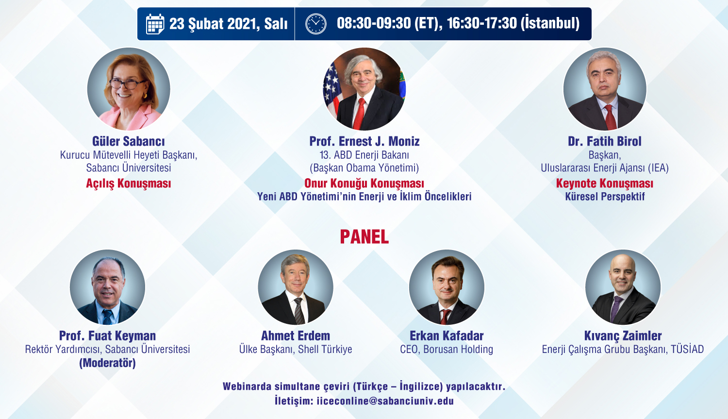 IICEC, “Küresel Enerji ve İklim Politikalarında Yeni Bir Dönem: Yeni ABD Yönetimi Gündemi” Webinarı’nı gerçekleştirecek