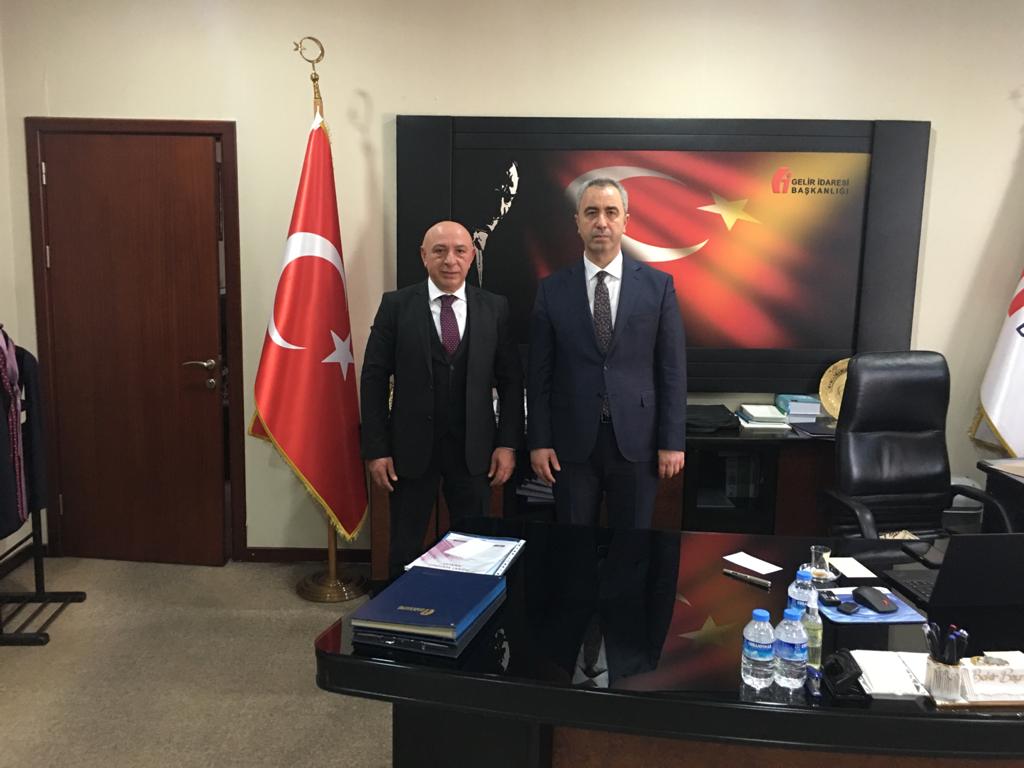 PÜİS Genel Başkanı Okumuş’tan GİB Başkanı Bayrakdar’a ziyaret