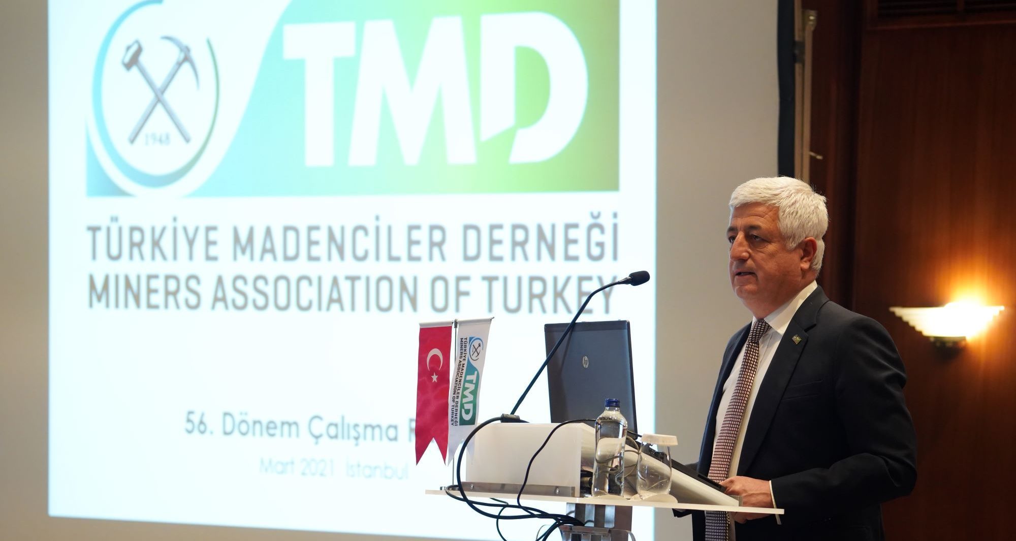 Türkiye Madenciler Derneği Başkanlığına yeniden Ali Emiroğlu seçildi