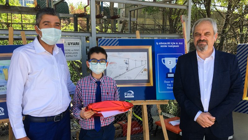 Fırat EDAŞ’ın “İş Güvenliği İçin El Ele” resim yarışması sonuçlandı