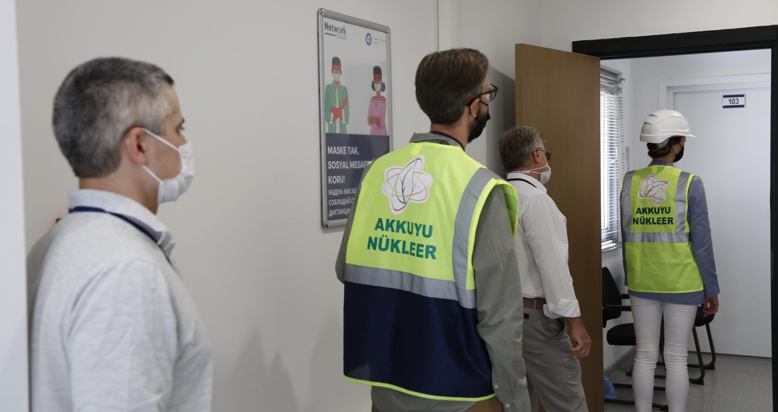 Akkuyu NGS çalışanlarının Kovid-19’a karşı aşılama çalışmaları devam ediyor