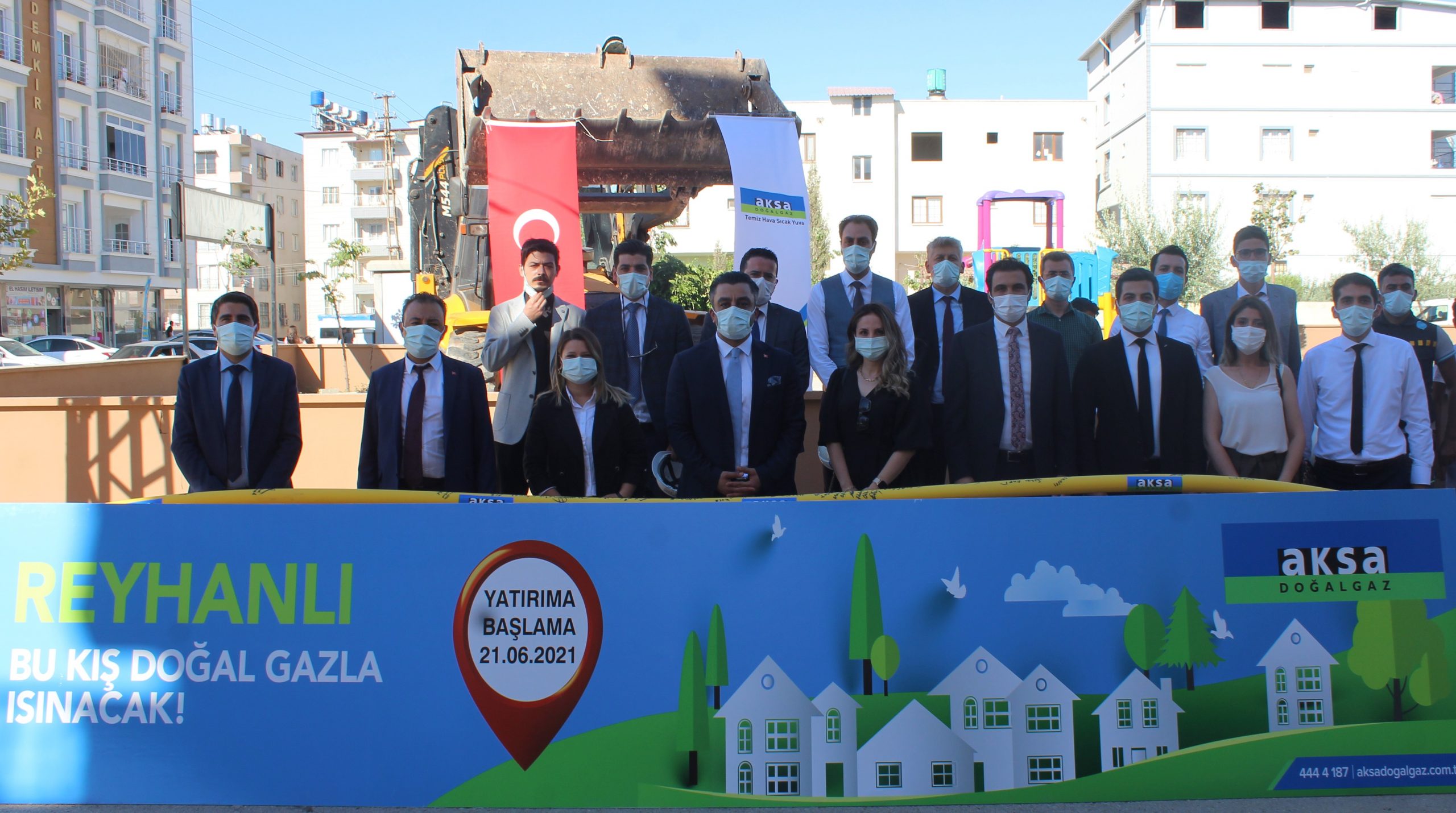 Reyhanlı’da doğal gaz altyapı çalışmaları başladı