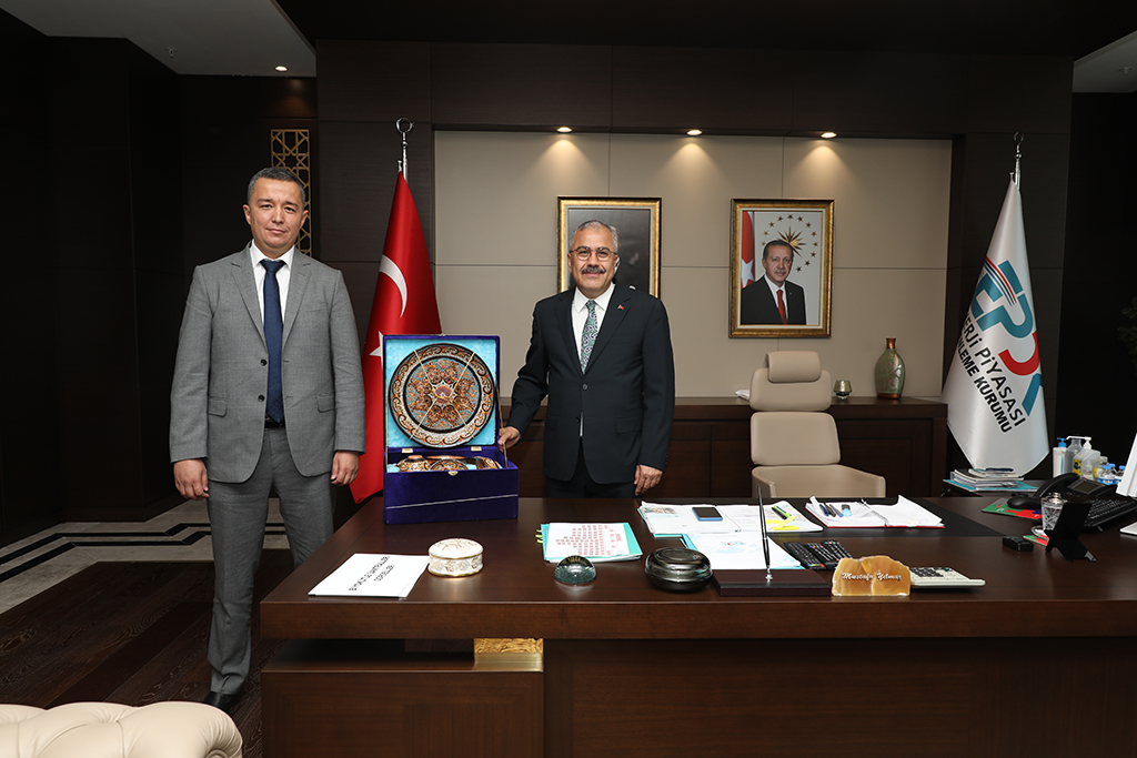 Özbekistan Enerji Bakan Yardımcısı Rakhmatullaevich, EPDK’yı ziyaret etti